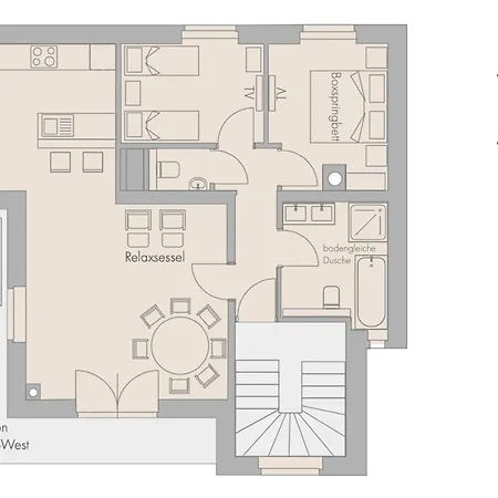 アパート Bergblick - *